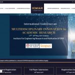 International Conference on MULTIDISCIPLINARY INNOVATION in ACADEMIC RESEARCH